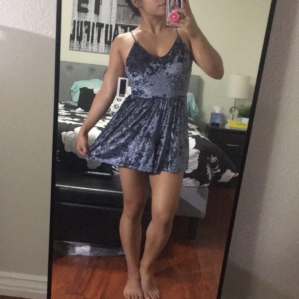 Velvet romper